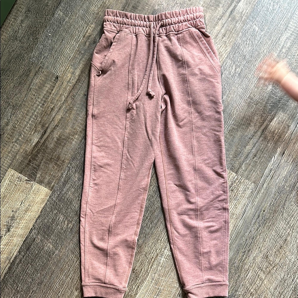 Lululemon Pink Jogger Pants